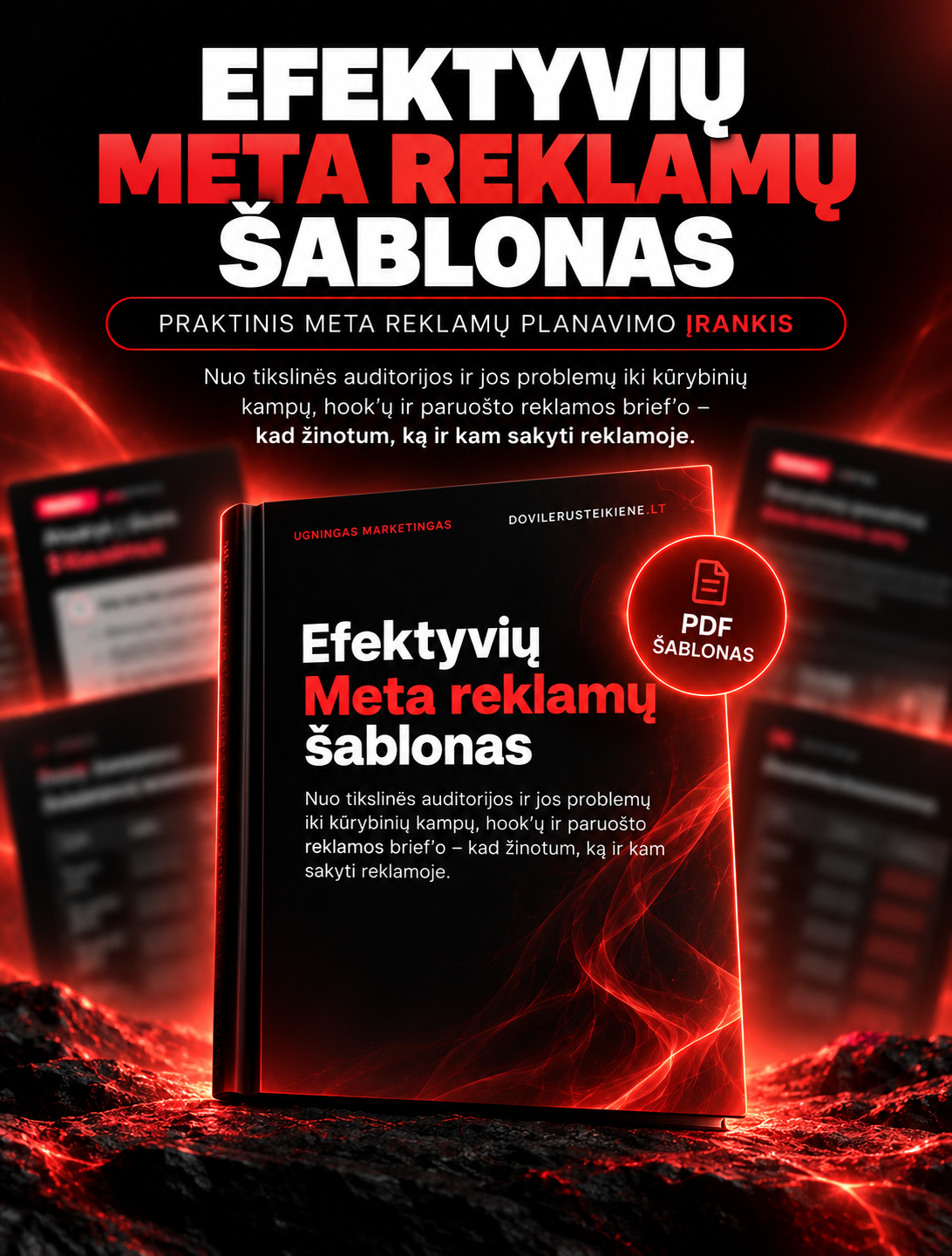 Efektyvių Meta reklamų šablonas